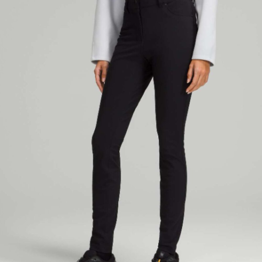 Lululemon City Sleek 5 Pocket 7/8 Pant Black size 32 W5EJ8S
